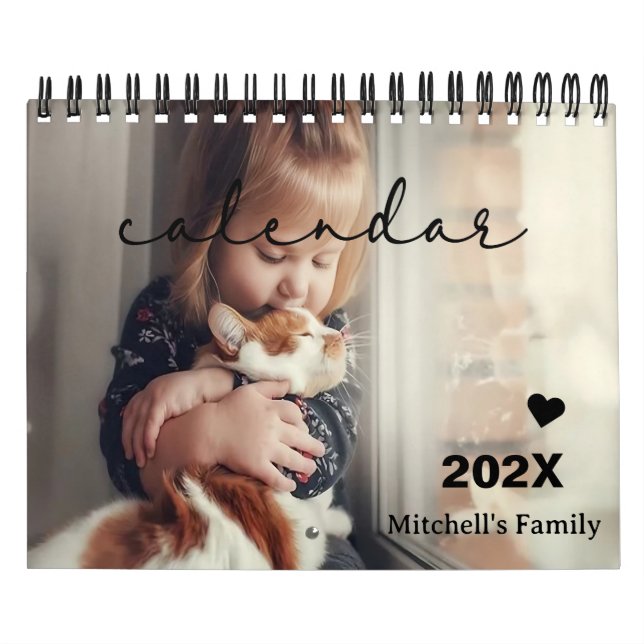 Calendario Idea personalizada de regalo de bricolaje | Mascot (Tapa)