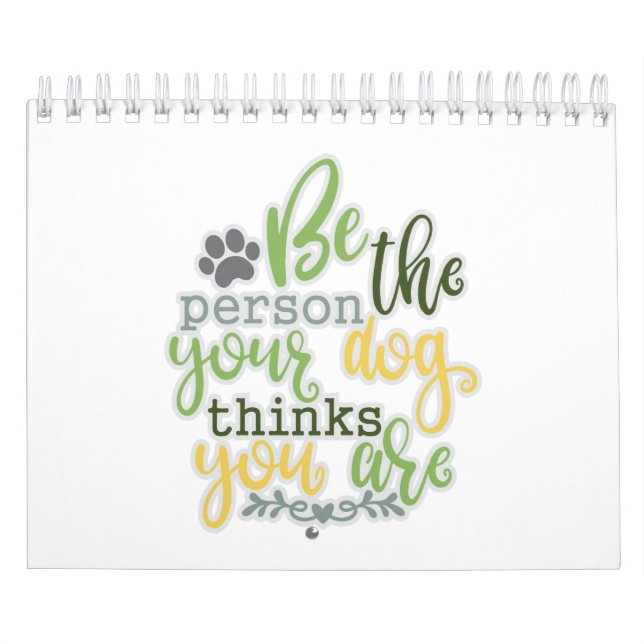 Calendario Ideas Graciosas Para Un Perro Amante (Tapa)
