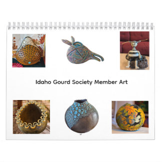 Calendario IDGS Member Gourd Art 2026 Calendar