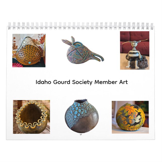 Calendario IDGS Member Gourd Art 2026 Calendar (Tapa)