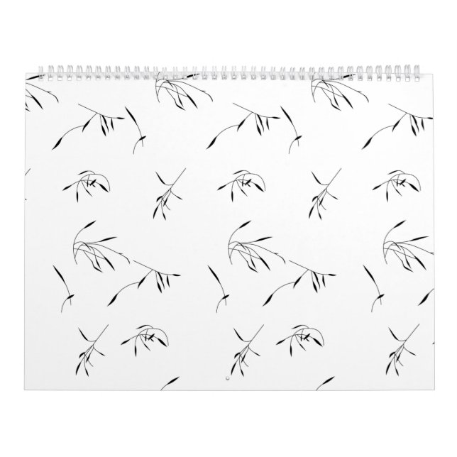 Calendario Idioma, paloma gris (Tapa)