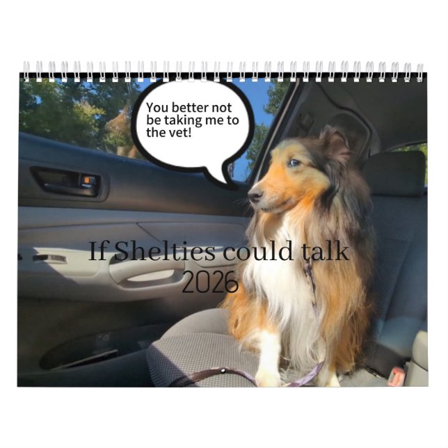 Calendario If Shelties could talk (Tapa)