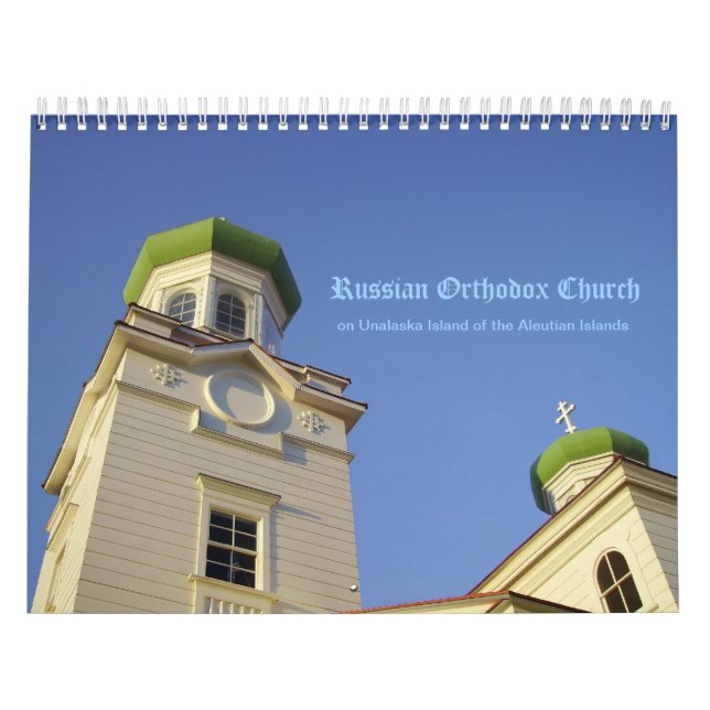 Calendario Iglesia ortodoxa rusa de Unalaska (Tapa)