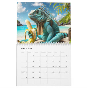 Calendario Iguana