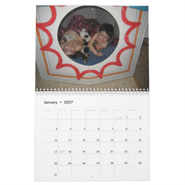 Calendario II de Daniel 2014 (Jan 2027)