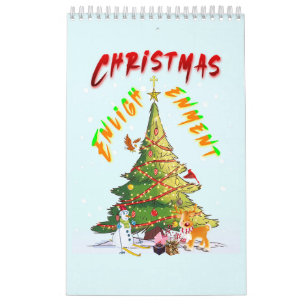Calendario Ilustración de navidades
