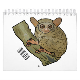 Calendario Ilustracion de personalizado animal