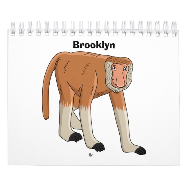 Calendario Ilustracion de personalizado animal (Tapa)