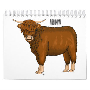 Calendario Ilustracion de personalizado animal