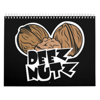 Calendario Ilustracion divertido de Deez Nutz