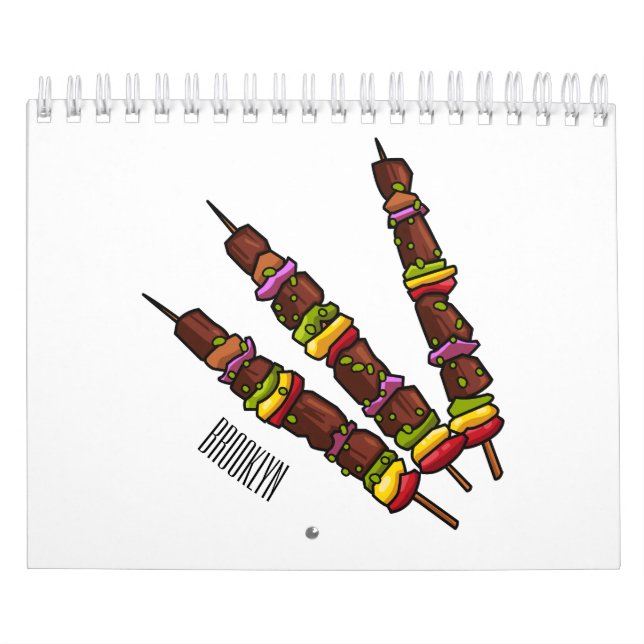 Calendario Ilustracion personalizado de alimentos (Tapa)