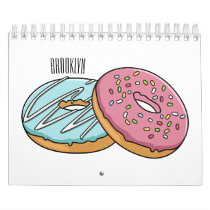 Calendario Ilustracion personalizado de tarta