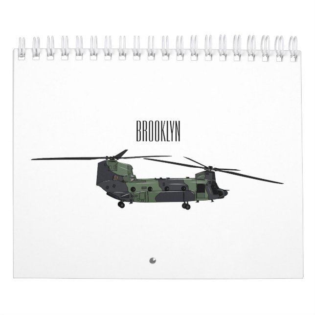 Calendario Ilustracion personalizado de transporte (Tapa)