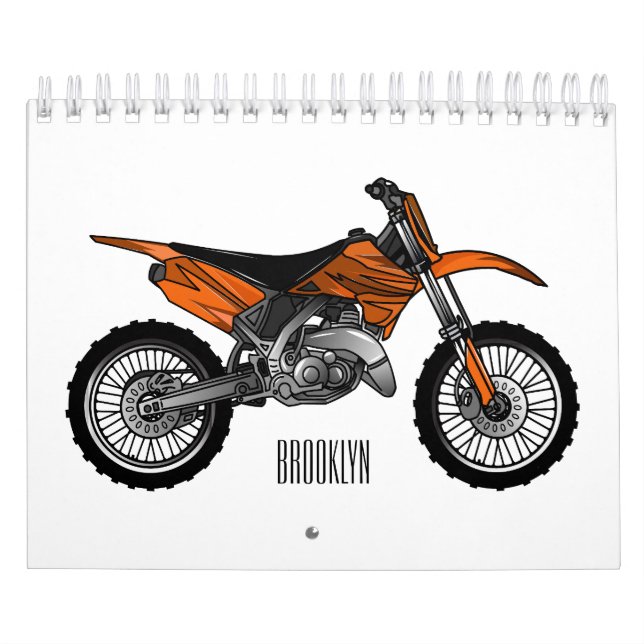 Calendario Ilustracion personalizado de transporte (Tapa)