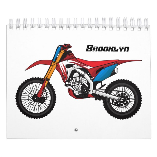 Calendario Ilustracion personalizado de transporte (Tapa)