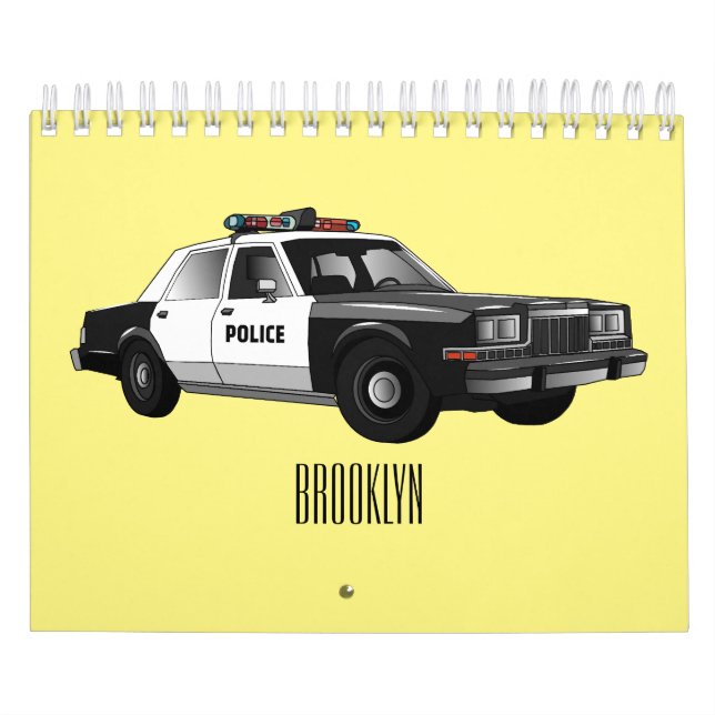 Calendario Ilustracion personalizado de transporte (Tapa)