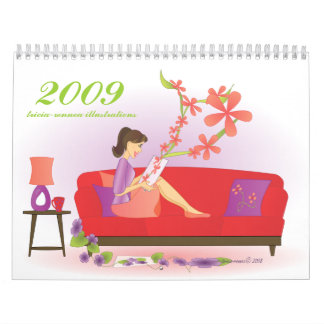Calendario Ilustraciones 2009