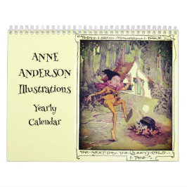 Calendario Ilustraciones de Anne Anderson Victorian Fairytale