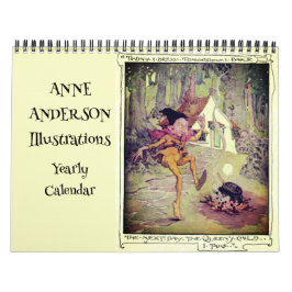 Calendario Ilustraciones de cuentos de hadas victorianos de A