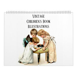 Calendario Ilustraciones de libros para niños - Decoración de