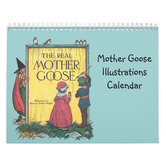 Calendario Ilustraciones de Madre Goose (Tapa)