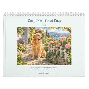 Calendario Ilustrado Buenos Perros Grandes Días 20