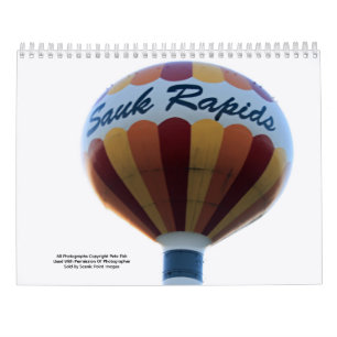 Calendario ilustrado de Sauk Rapids 2026
