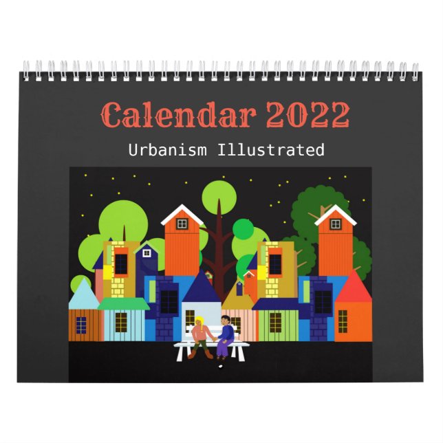 Calendario ilustrado de urbanismo (Tapa)