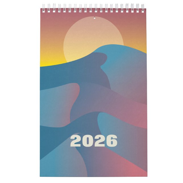 Calendario ilustrativo de arte 2026 (Tapa)