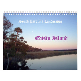 Calendario IM000977, paisajes de la isla de Edisto, Carolina