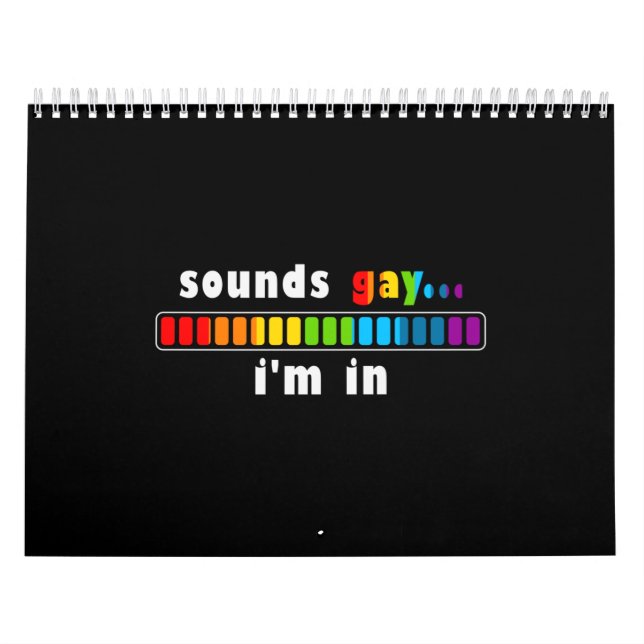 Calendario I'm Gay (Tapa)