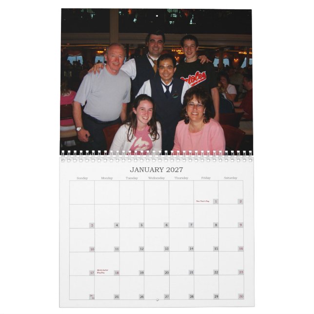Calendario ¡Imagen 472, Felices Navidad, mamá! (Jan 2027)
