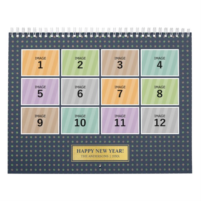 Calendario Imagen de la familia de Personalizados de plantill (Tapa)