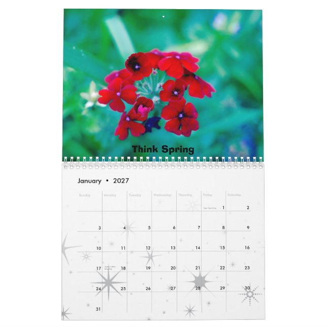 Calendario Imágenes de América (Jan 2027)