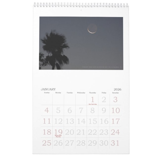 Calendario imágenes de everglades, florida (Jan 2026)
