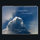 Calendario Imágenes de inspiración con citas motivacionales<br><div class="desc">Colección visualmente impresionante de fotografía de alta calidad de la naturaleza con puesta de sol,  bosques,  ríos,  mares y cielos con citas motivacionales.</div>