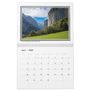 Calendario Imágenes de los Alpes suizos
