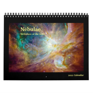 Calendario Imágenes espaciales Nebulae 2022