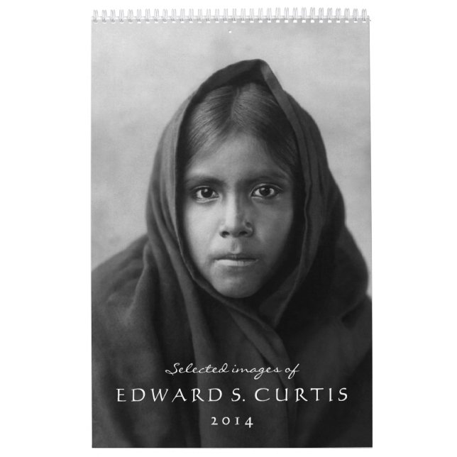 Calendario Imágenes seleccionadas de Edward S. Curtis 2014 (Tapa)