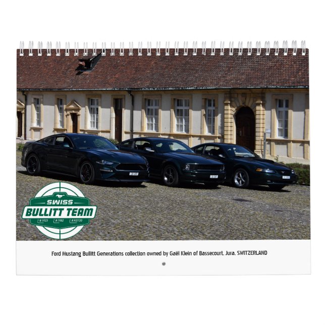 Calendario IMBOC 2023 - Swiss Bullitt Team Edition (Reverso)