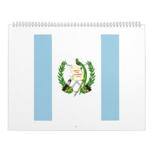 Calendario Imperio de la bandera de Guatemala