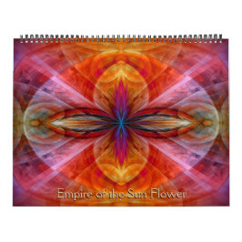 Calendario Imperio del arte de las flores del sol