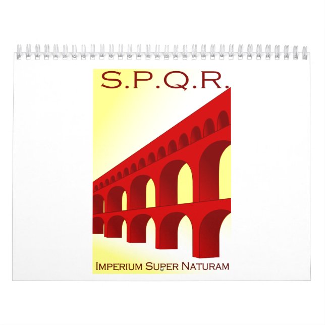 Calendario Imperium super naturam (Tapa)