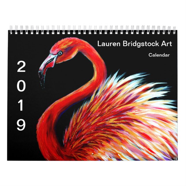 Calendario Impresión 2019 del arte (Tapa)