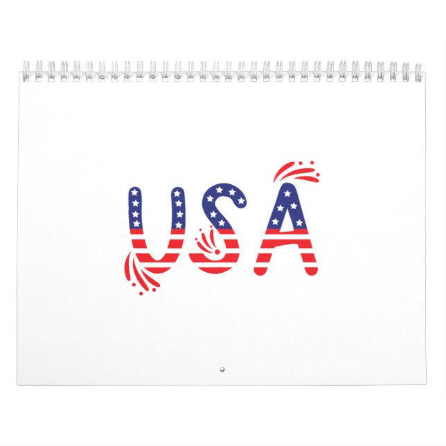 Calendario impresión de usa (Tapa)