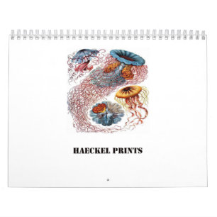 Calendario Impresiones de Ernst Haeckel