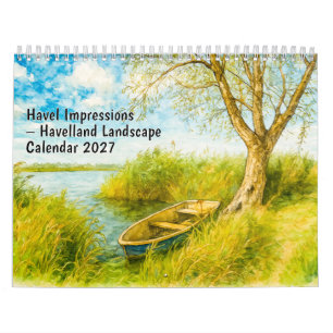 Calendario Impresiones de Havel – Paisaje de Havelland Calen