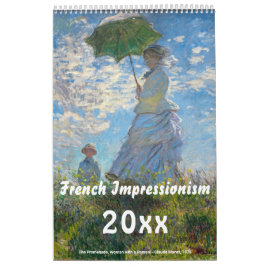 Calendario Impresionismo francés y posimpresionismo