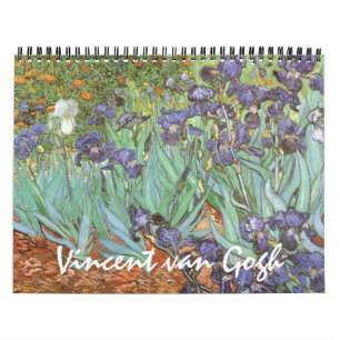Calendario Impresionismo Posmoderno Antiguo por Vincent van G