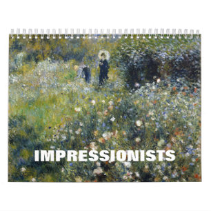 Calendario Impresionistas - Pinturas de obras maestras